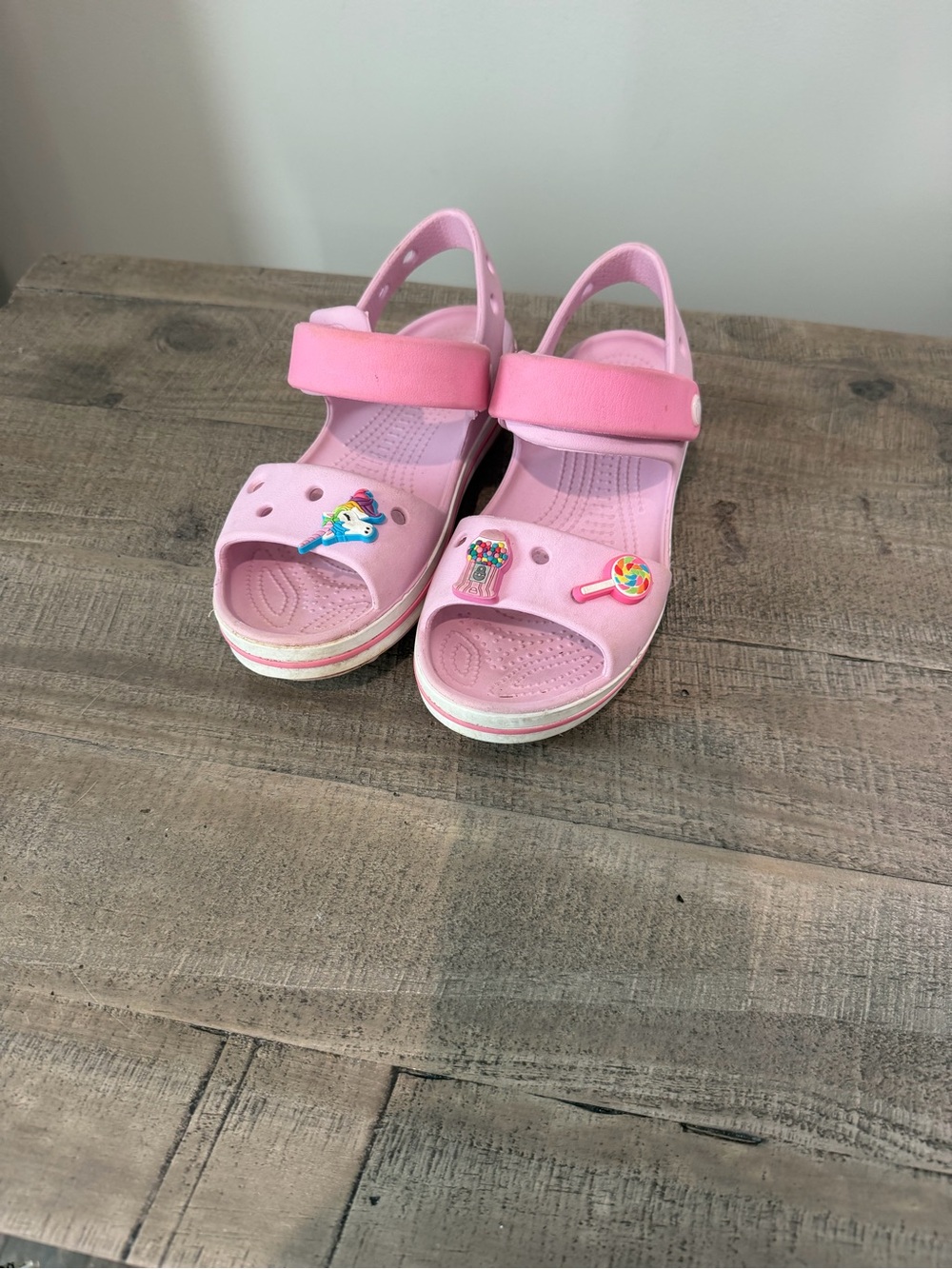 Kids Pink Crocband cruiser